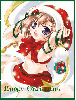 Anime girl in snow