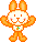 orange bunny