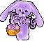Tracy's Purple Bunny