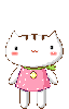 pink dress kitty