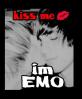 kiss like an emo