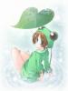 cute kawaii anime frog girl