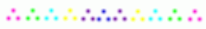 Three dots moving divider