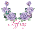 Tiffany - Glitter Purple Roses