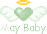 May Baby Heart With Wings