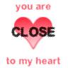close to my heart