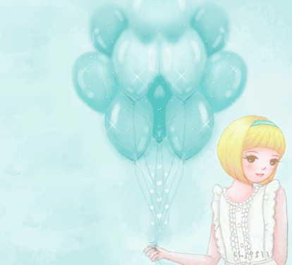 GIRL WITH BALLOONS
