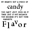 love is not candy