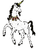 black and white unicorn #3