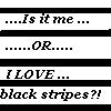 Black stripes..LOVE!!