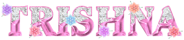 Pink Glass with Flowers - Trishna