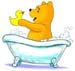 Pooh in the Bath