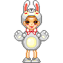 cutie - bunny suit