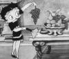Betty Boop cleaning