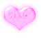 Nicole pink heart