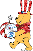 Winnie the Pooh 4th of July