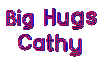 CATHY big hugs swinging