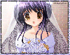 Happy Purple Bride