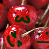 cherrys with faces