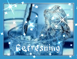 water in a glass