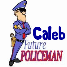 Future Policeman- Caleb