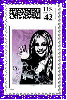 Hannah Montana Stamp (glitter boarder)