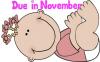 Cartoon Baby Girl- Due in November