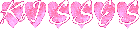 Kisses Pink Hearts