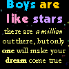 Boys like stars