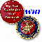 Marine Corp Coins- My Dad Fights for our Freedom (with sparkles)- William