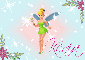 Tinkerbell Poster (with sparkles)- Kenia