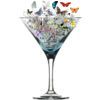 Butterfly cocktail