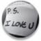 ps. I love you button
