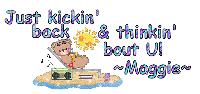 Kickin Back-Maggie