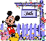 Mickey Mouse Floral Garden - Judi