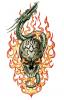 Dragon Skull Flames3