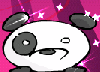 Sparkly panda