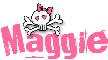 Maggie... pink skull
