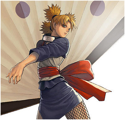 Temari and her huge fan