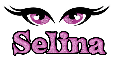purple eyes selina