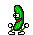 dancing cucumber
