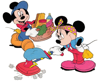 MICKEY & MINNIE CLEANING