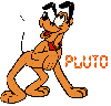 pluto with his name