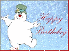 Frosty Loves To Say {HAPPY BIRTHDAY}