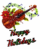 Happy Holidays~Violin