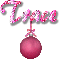 Pink ornament- Trace