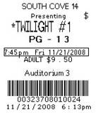 twilight ticket