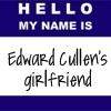 Edward cullens girlfriend`