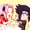 sasuke and sakura, hehehe^_^