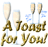 A toast for you!
